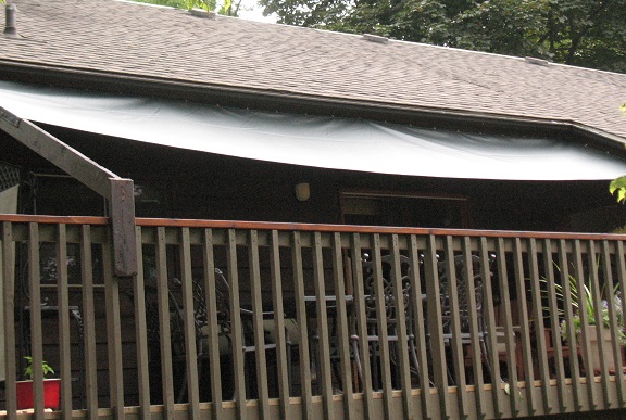 Deck awnings