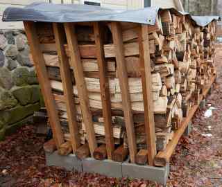 firewood storage cover
