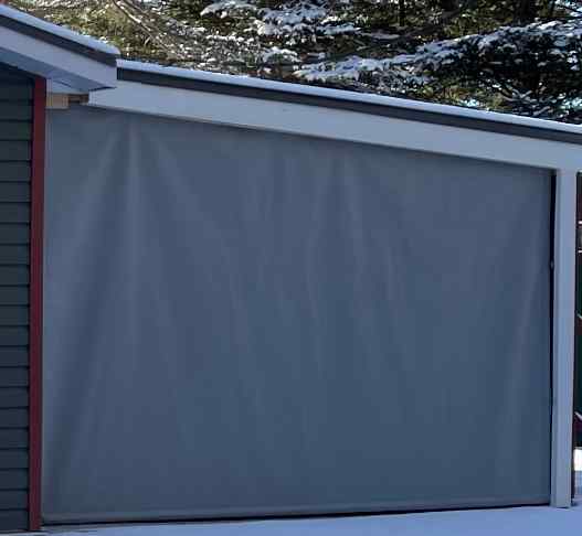 Gray shed cover