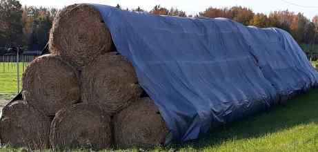 6.2oz Waterproof Hay Tarps