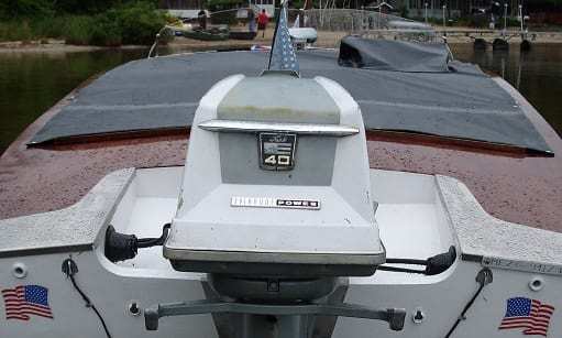 Motor boat cover
