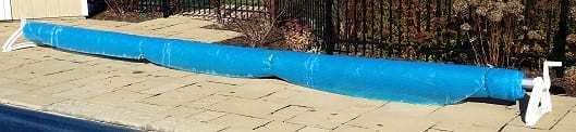 Pool solar blankets need to be stored during the winter