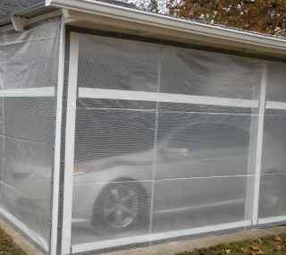 Reinforced Transparent Tarps - Heavy Duty Tarps Canada