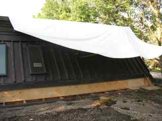 Roofing tarps