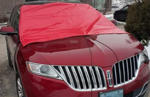 Car winter windshield protection